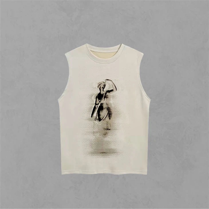 Bulk Sleeveless Shirts With Screen Print Bulk Sleeveless Shirts With Screen Print